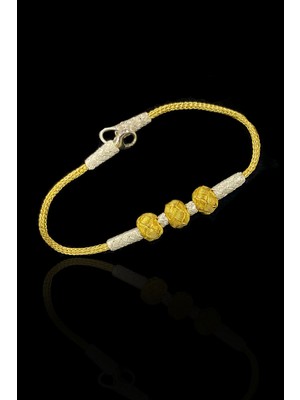 Midyat Nurtaş Gümüş Kazaziye Unisex 1000 Ayar Saf Gümüş Bileklik 201022842