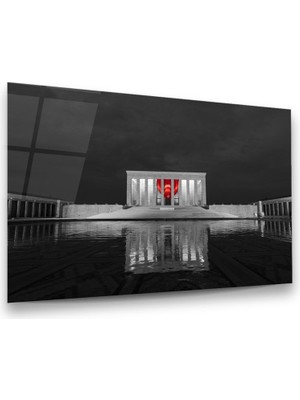 Glass Art Anıtkabir Yatay Cam Tablo
