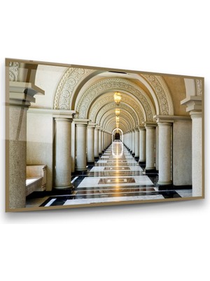 Glass Art Koridor Yatay Cam Tablo