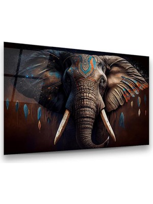 Glass Art Fil Yatay Cam Tablo