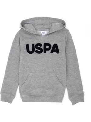 U.S. Polo Assn. Erkek Çocuk Gri Melanj Sweatshirt 50269419-VR086