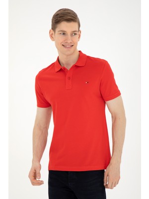 U.S. Polo Assn. Erkek Kırmızı Tişört Basic 50286724-VR030