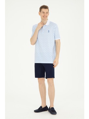 U.S. Polo Assn. 50281520-VR032 Erkek Koyu Mavi T-Shirt