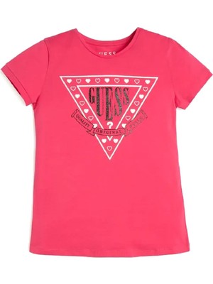 Guess Ss Kız Çocuk Tshirt J01I01K9IY0