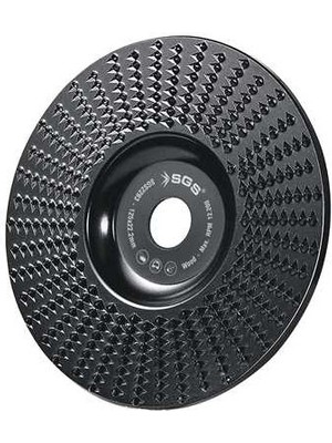 Sgs 2281 Ahşap Işleme Diski 115 Mm. Avuç Taşlamalar Için Ahşap Törpü Diski Düz