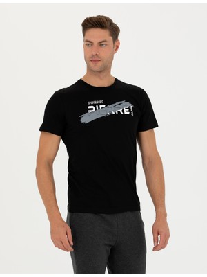Pierre Cardin Erkek Siyah Slim Fit Tişört 50272503-VR046