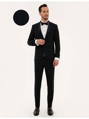 Pierre Cardin Erkek Lacivert Yelekli Ekstra Slim Fit Damatlık 50220558-VR033