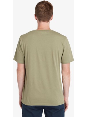 Timberland Tree Logo Short Sleeve Erkek Yeşil T-Shirt TB0A2C2RAP61