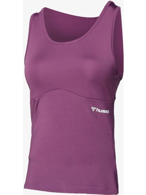 Hummel Hmlt-Mt Active Top Kadın Mor T-Shirt 911761-3607