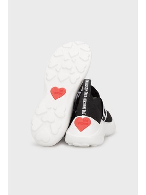 Love Moschino Logo Bantlı Sneaker Ayakkabı Kadın Ayakkabı JA15356G1IIY1000