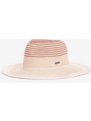 Barbour Adria Fedora Hasır Şapka PI31 Primrose Pink