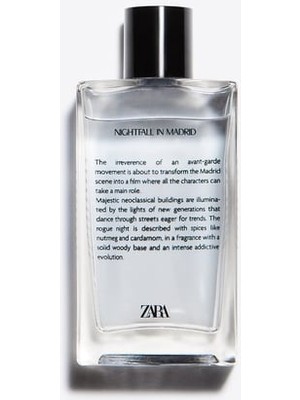 Zara Nıghtfall In Madrıd Eau De Parfum 100 ml (3.38 Fl. Oz) Erkek Parfüm