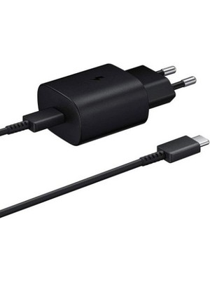 Gökkuşağı Samsung Galaxy S23 / S21 / S21 Uyumlu 45W Hızlı Şarj Adaptör ve Kablo