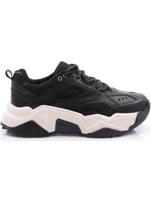Dgn 65118 Kadin Bağcikli Sneaker Ayakkabi