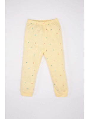 DeFacto Kız Bebek Disney Winnie The Pooh Uzun Kollu Penye Pijama Takımı C0412A524SP