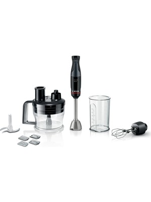 Bosch Serie 4 El Blenderı ErgoMaster 1000 W Siyah, Antrasit MSM4B674