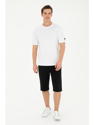 U.S. Polo Assn. Erkek Siyah Şort (Örme) 50279619-VR046