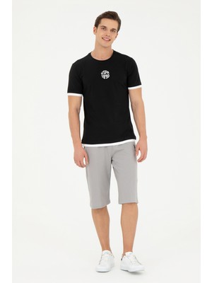 U.S. Polo Assn. Erkek Koyu Gri Şort (Örme) 50279619-VR080