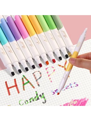 Cmk Renk Değiştiren Fosforlu Kalem Seti 10 Renk