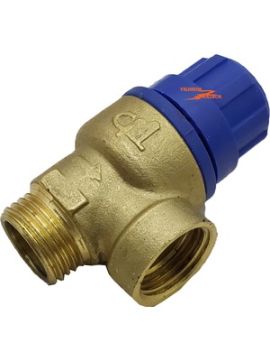 Yıldırım Nalbur 1/2 Mebranlı Emniyet Ventili 3 Bar Termosifon Kombi Emniyet Ventili