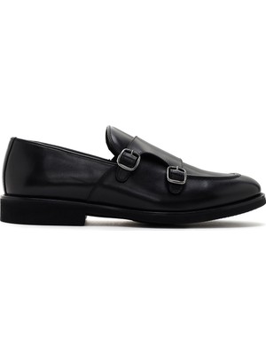 Derimod Erkek Siyah Deri Casual Loafer