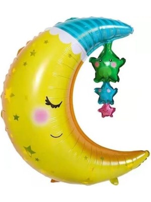Parti Sürprizi Bayb Shower Ay Şekilli Folyo Balon