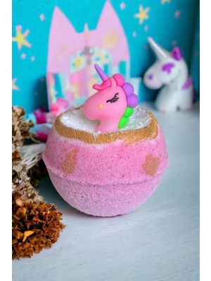 Khleos Sihirli Unicorn Banyo Topu 100-110 gr Bath Bomb