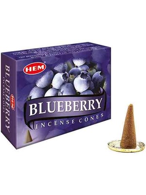 İkizler Blueberry 2 Paket Konik Tütsü