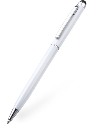 Blora Stylus Dokunmatik Tükenmez Kalem Beyaz