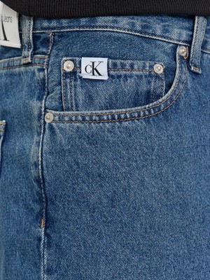 Calvin Klein Erkek Dokuma Kumaş  Normal Bel  Düz Model Lacivert Jeans J30J324968-1A4