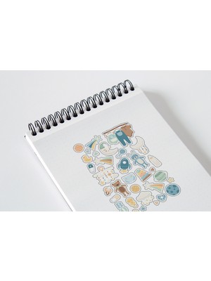 Liyacraft Babyshower Sticker Set-Planner Ajanda Bullet Journal Için Uygun Set