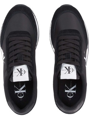 Calvin Klein Retro Runner Low Lace Ny Siyah Kadın Sneaker