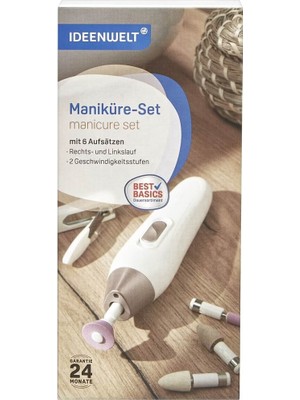 Tekno Trust Ideenwelt Best Basics Manikür ve Pedikür Seti Rose Gold 1 Adet