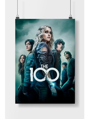 Poster City The 100 Dizi  Poster Çerçevesiz Parlak Kağıt