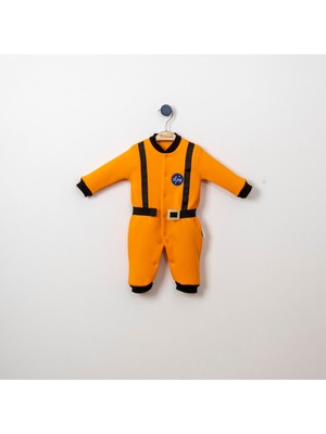 Necix's Nasa Astronot Temalı Kolej Yaka Polarlı Tulum