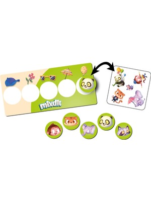 Mixdit, Okul Öncesi Dikkat ve Görsel Algıyı Geliştiren Kutu Oyunu 3-5 Yaş