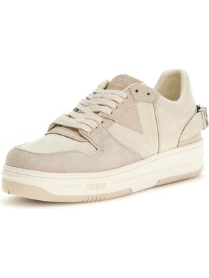 Guess Ekru Erkek Sneaker Ancona Low