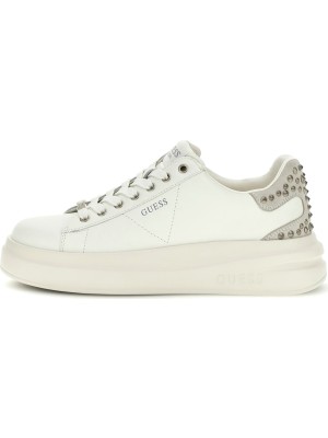 Guess Beyaz - Gümüş Kadın Sneaker FLPVIBLEP12WHISI