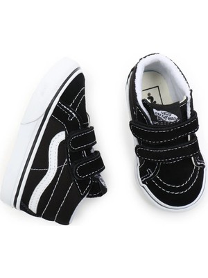 Vans Siyah Erkek Çocuk Yürüyüş Ayakkabısı VN0A4UI5BRR1-JN Sk8-Mid Reissue V