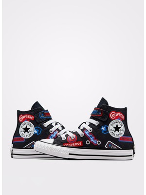 Converse Siyah Erkek Çocuk Yürüyüş Ayakkabısı A06356C.001-CHUCK Taylor All Star