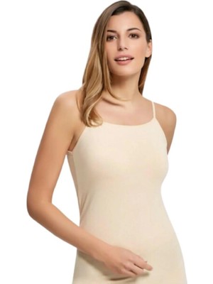 Nbb 663 Bayan Likralı Ip Askılı Atlet Tekli