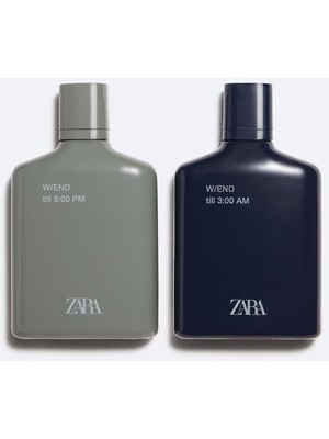 Zara W/end Tıll 8:00 Pm W/end Tıll 3:00 Am Edt 100 ml + 100 ml Erkek Parfüm