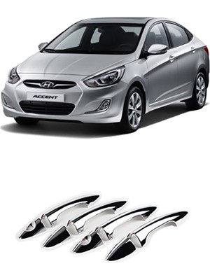 Hyundai Accent Blue 2011- Kapı Kolu Abs Kromu Oem(Made In Korea)