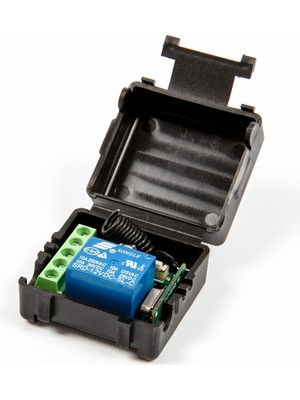 12V 10A 433MHz 1 Kanallı Kablosuz RF Alıcılı Röle Modülü (Kutulu)