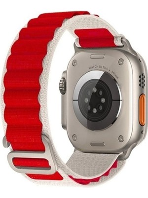 İstanbul Teknoloji Apple Watch Uyumlu 42-44-45-49MM 1/2/3/4/5/6/se/7/8/ultra Alpine Loop Kordon