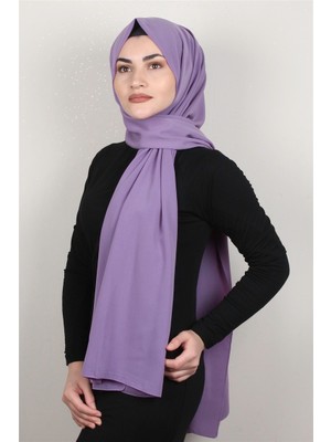 Eşarppark Medine Ipeği Şal 1366-17 Lila