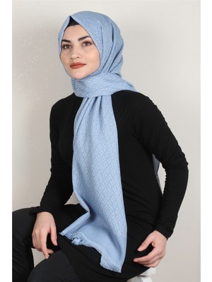 Eşarppark Simerya Şal 1393-16 Buz Mavisi