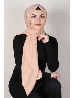 Piramit Alya Fresh Şal 2525-11 Pastel Pembe