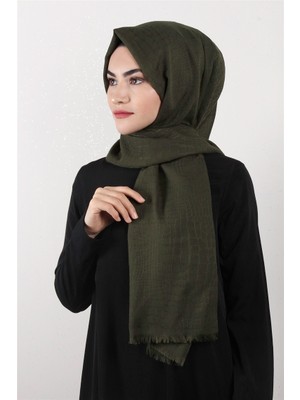 Eşarppark Fresh Coton Şal 1499-15 Haki