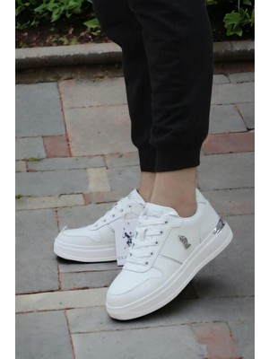 U.S. Polo Assn.  Alka Beyaz Unisex Sneaker
